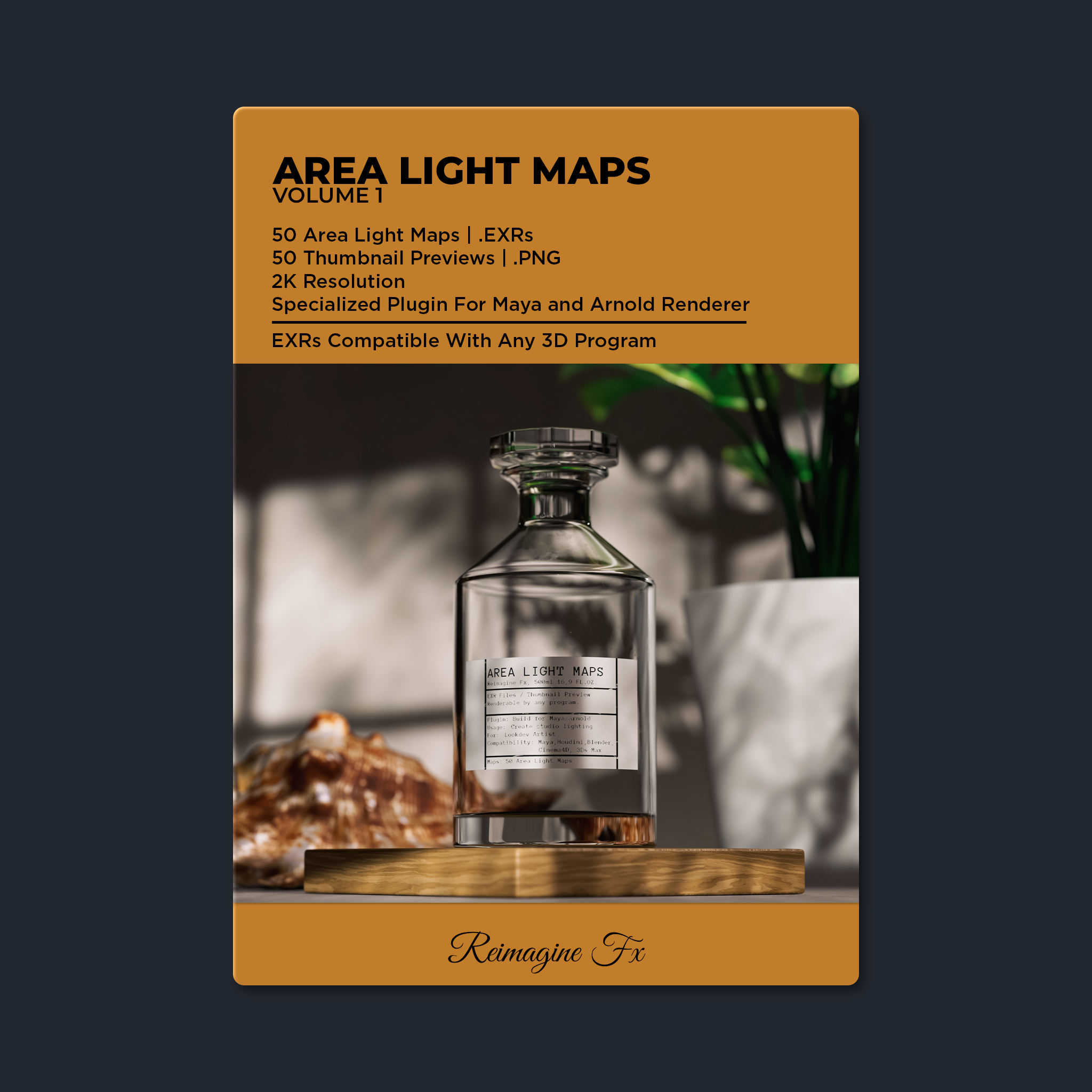 Area Light Maps Volume 1