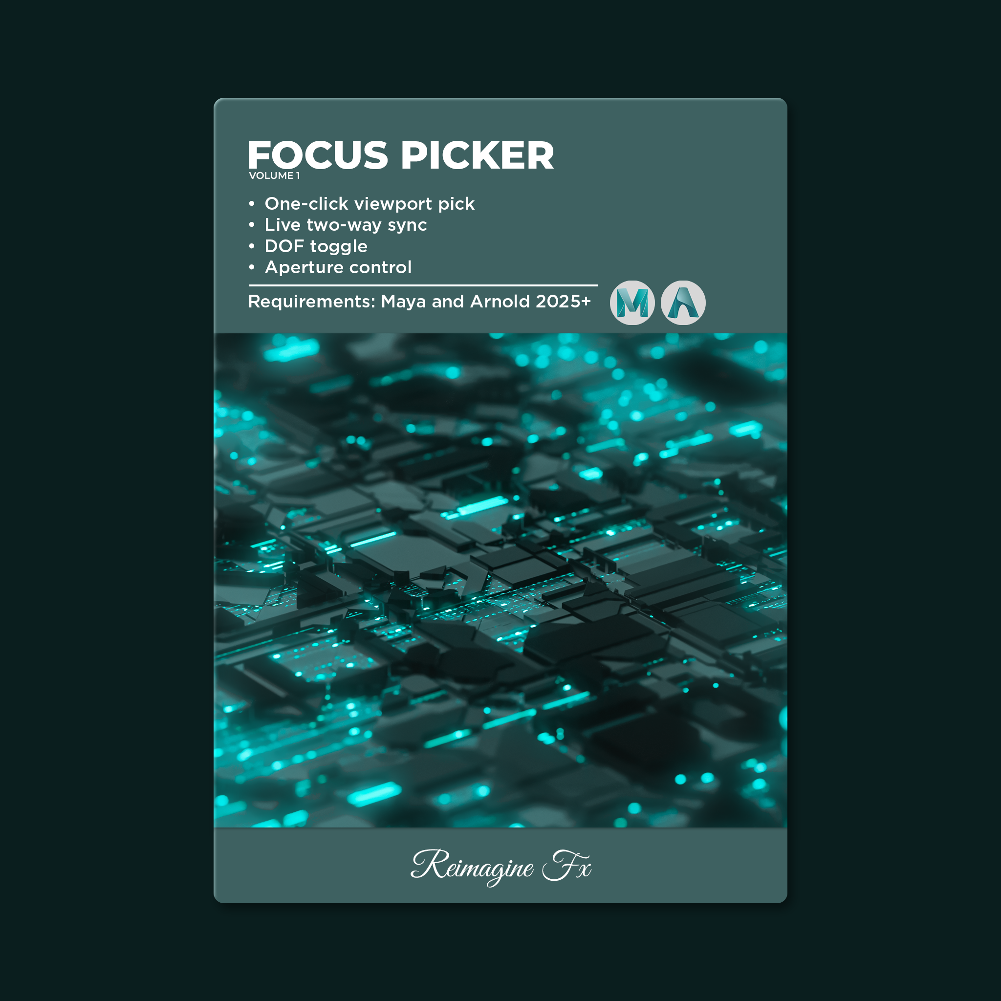 Focus Picker - FREE Camera Focus Tool for Maya