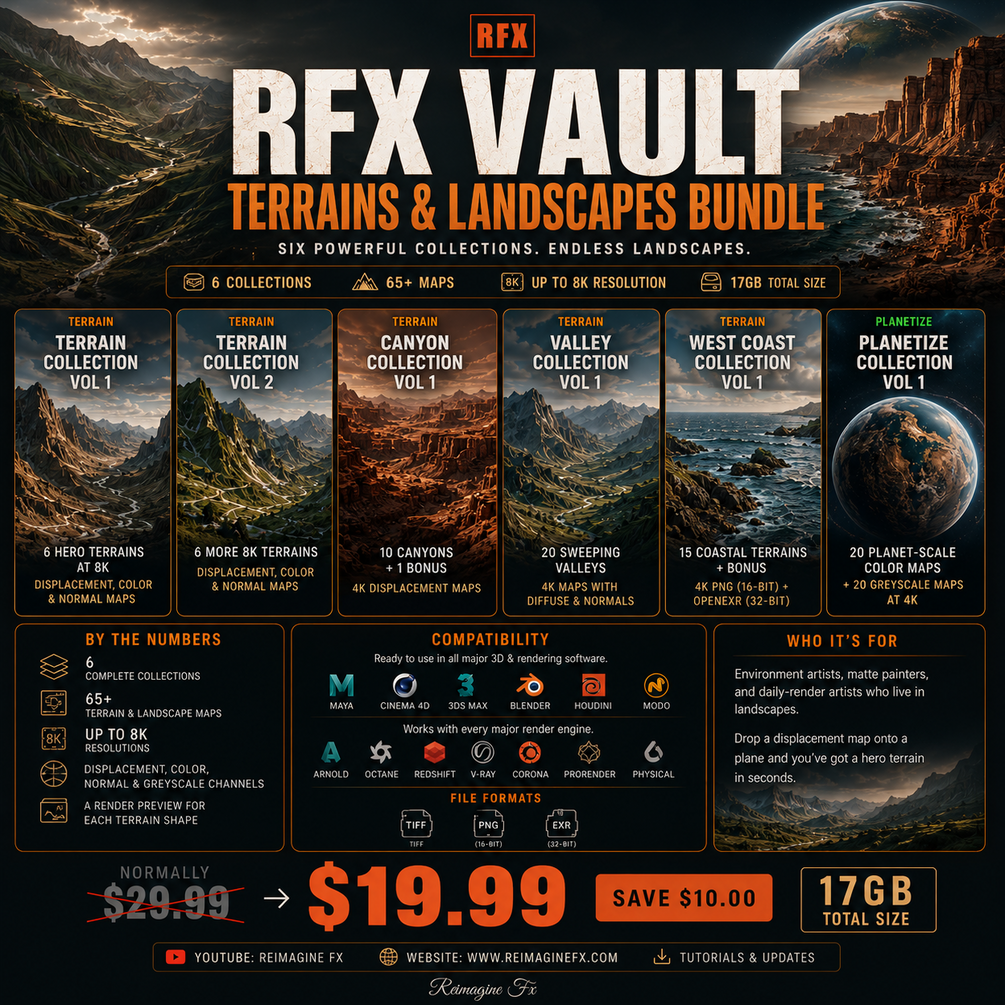 RFX Vault — Terrains & Landscapes Bundle